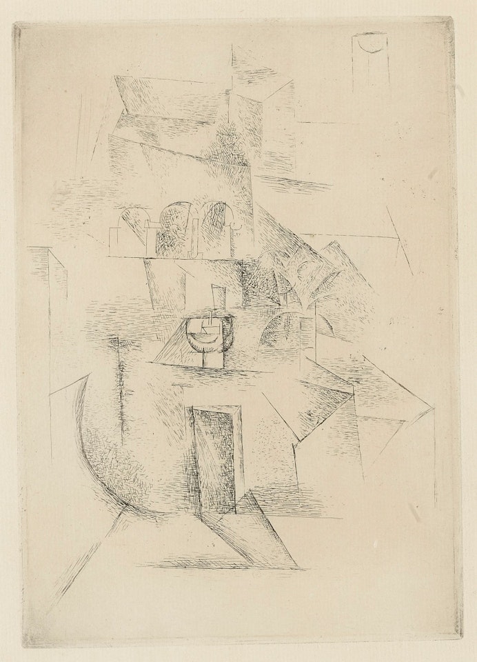 LE COUVENT (DEUXIÈME PLANCHE) (B. 22; BA. 26; CRAMER BKS. 2) by Pablo Picasso