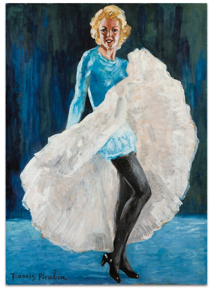 DANSEUSE DE FRENCH CANCAN by Francis Picabia