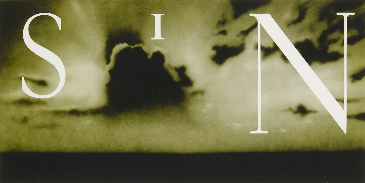 SIN-WITHOUT by Ed Ruscha