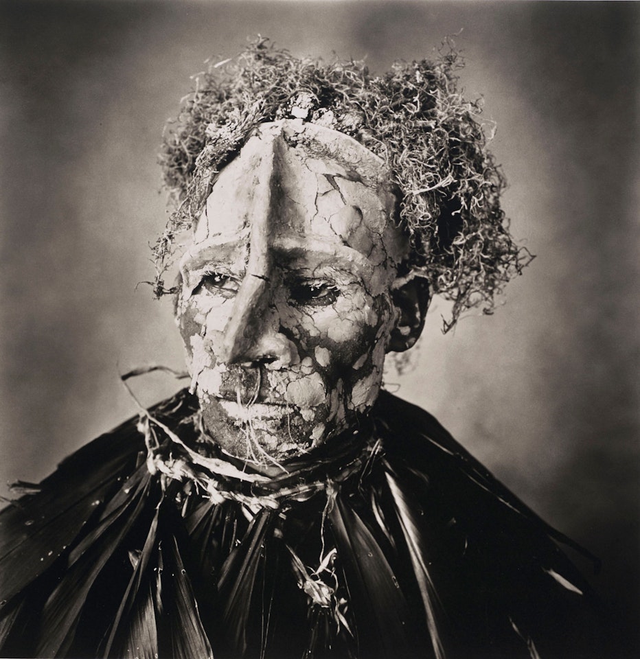 Man with Pink Face, New Guinea by Irving Penn
