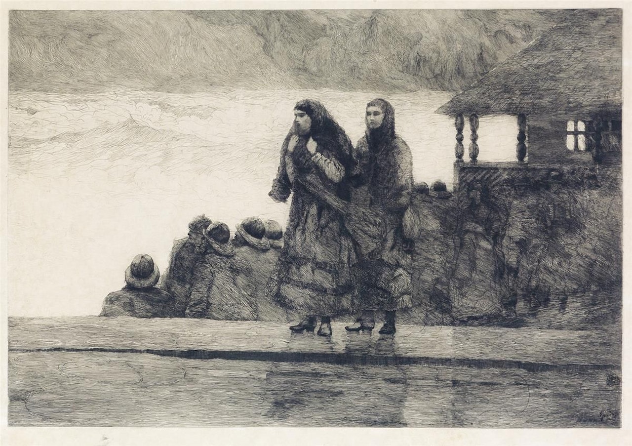 Perils Of The Sea by Winslow Homer