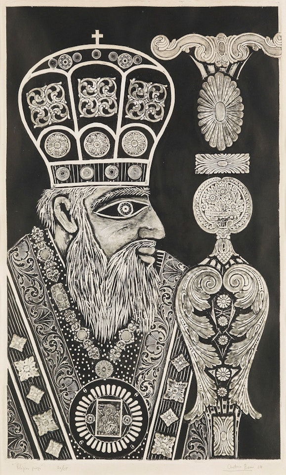 El Religioso Griego by Antonio Berni