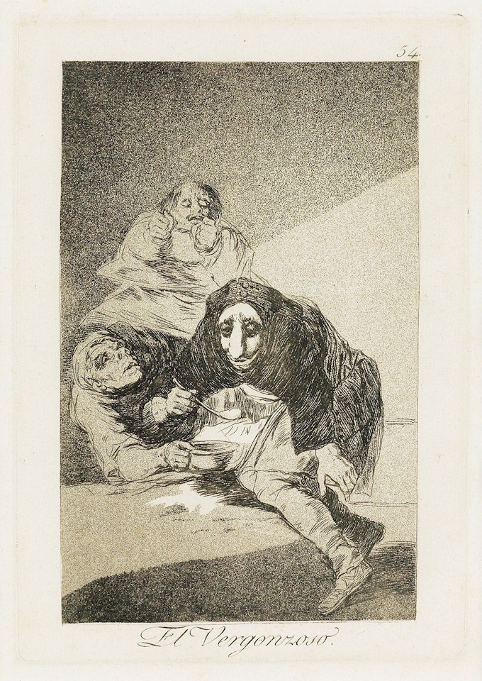 El Vergonzoso by Francisco José de Goya