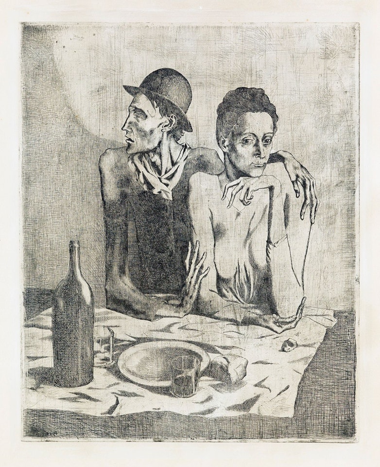 Le Repas Frugal by Pablo Picasso