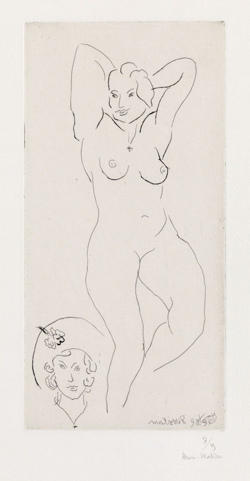 Nu, Époque Du 'chapeau Jaune' by Henri Matisse