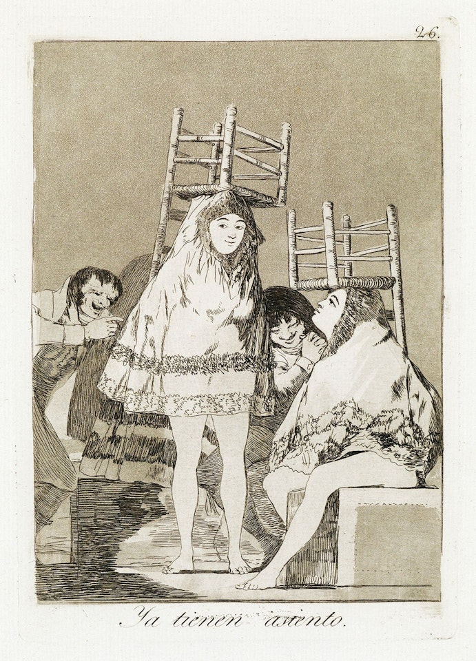 Ya Tienen Asiento by Francisco José de Goya