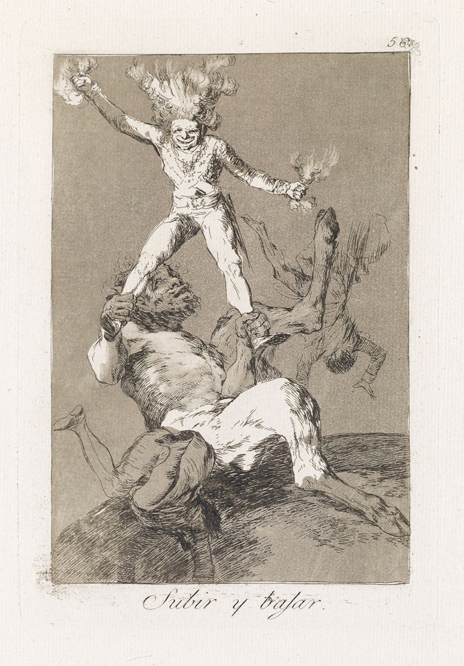 Subir Y Bajar by Francisco José de Goya