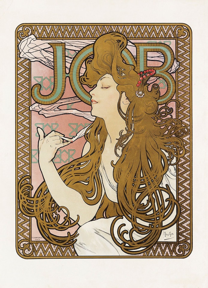 Job by Alphonse Mucha