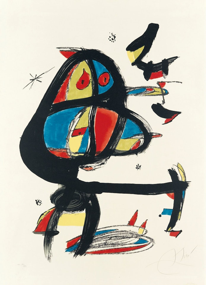 Cap I Cua by Joan Miró
