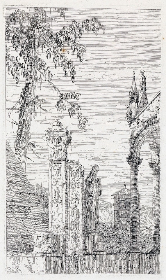 The Bishop's Tomb by Canaletto
