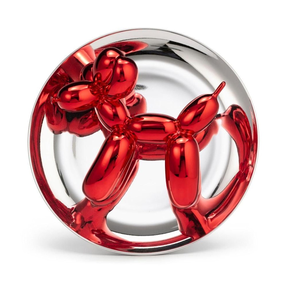 BALOON DOG (RED) by Jeff Koons