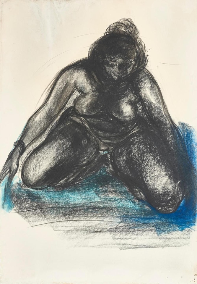 NUDO FEMMINILE by Lucio Fontana
