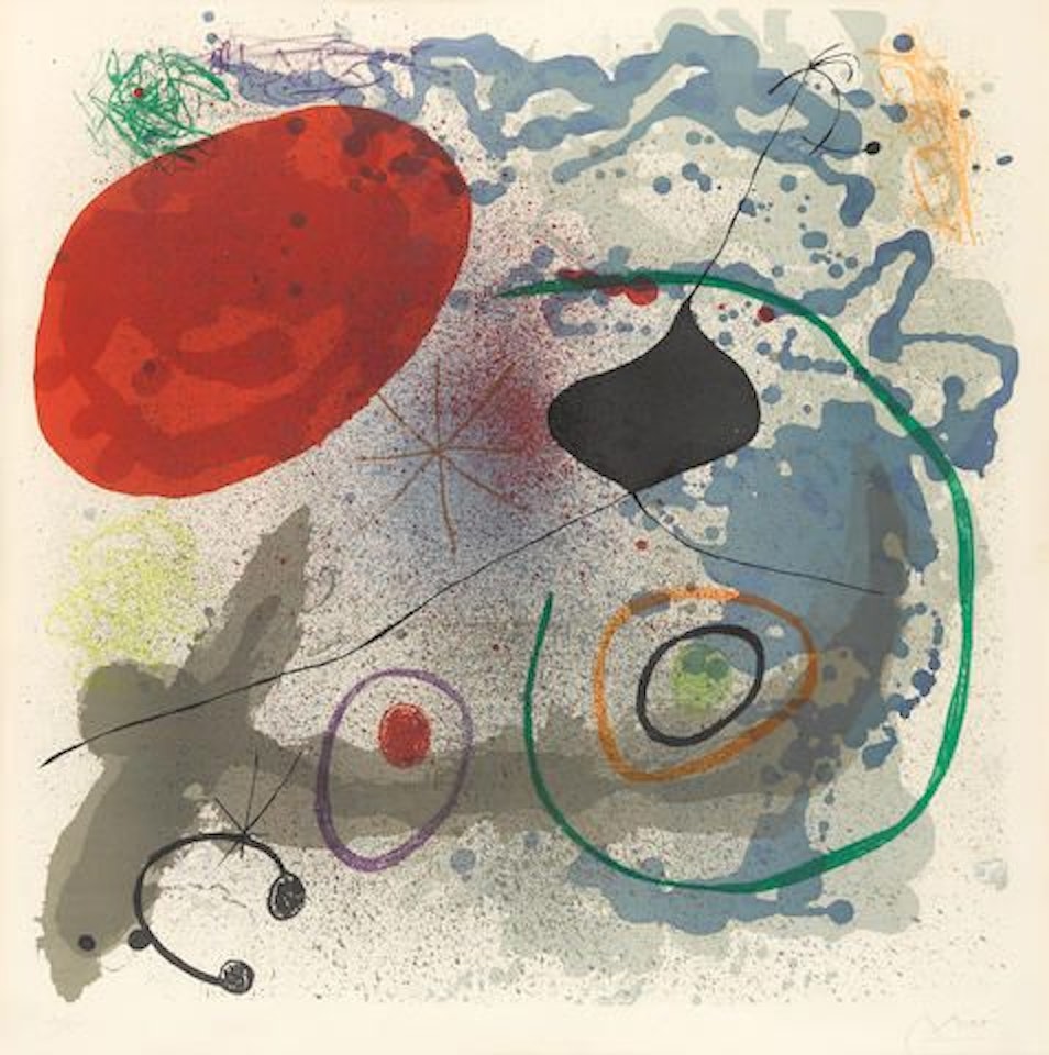 Battements II (M. 501) by Joan Miró