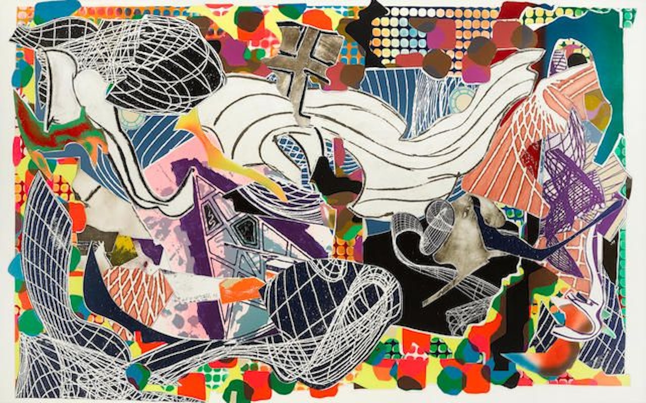 Monstrous Pictures of Whales, from Moby Dick Deckle Edges (A. 215) by Frank Stella