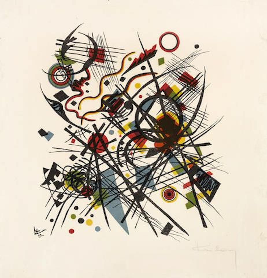 für die Vierte Bauhausmappe (R. 162) by Wassily Kandinsky