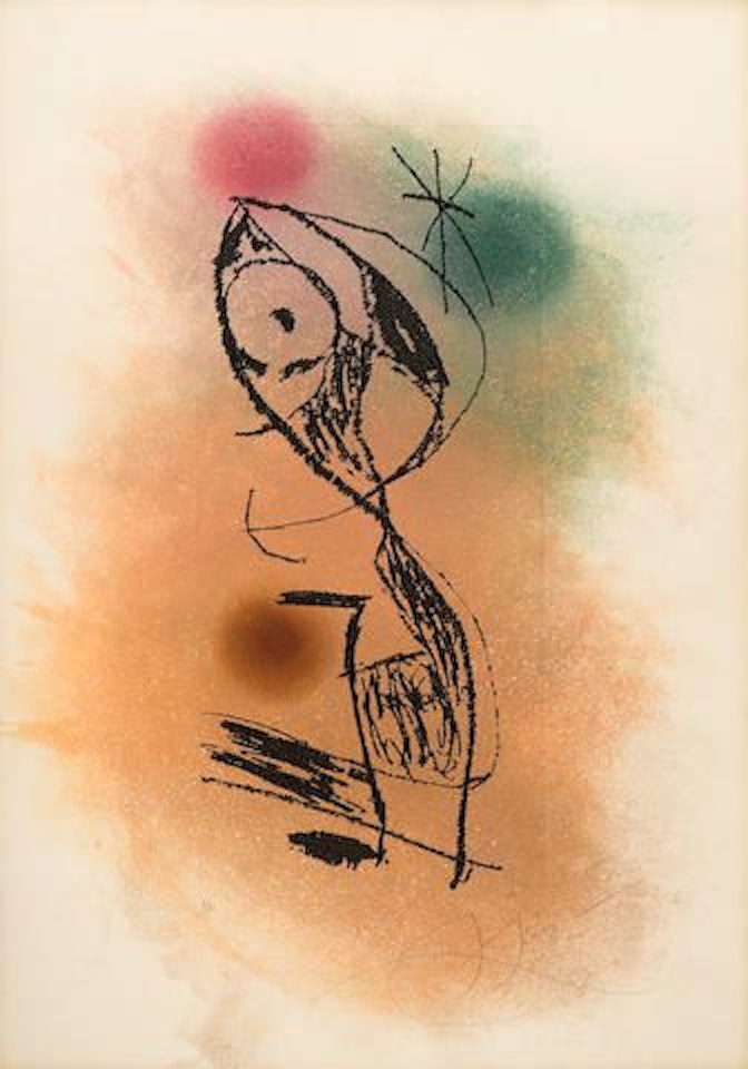 Le Fine Mouche (D. 1023) by Joan Miró