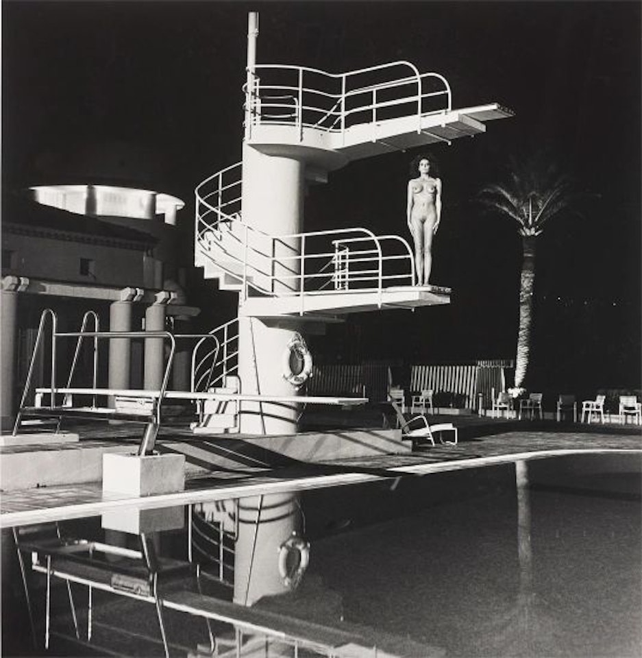 Diving Tower, Old Beach Hotel, Monte Carlo by Helmut Newton