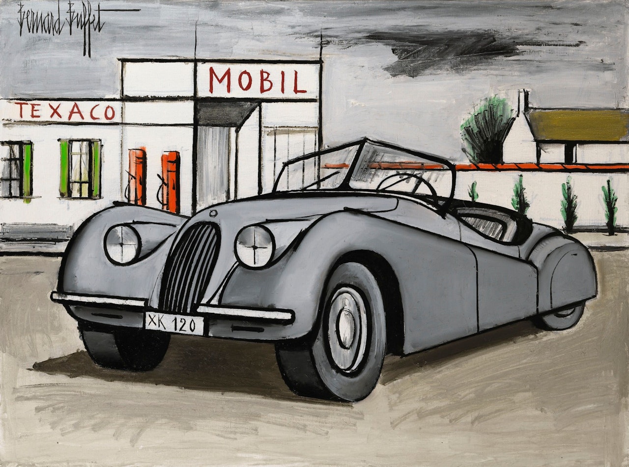 JAGUAR 1955 by Bernard Buffet