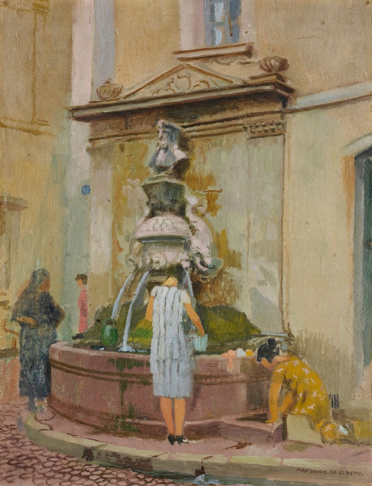 FONTAINE NOSTRADAMUS, SAINT-RÉMY DE PROVENCE by Maurice Denis