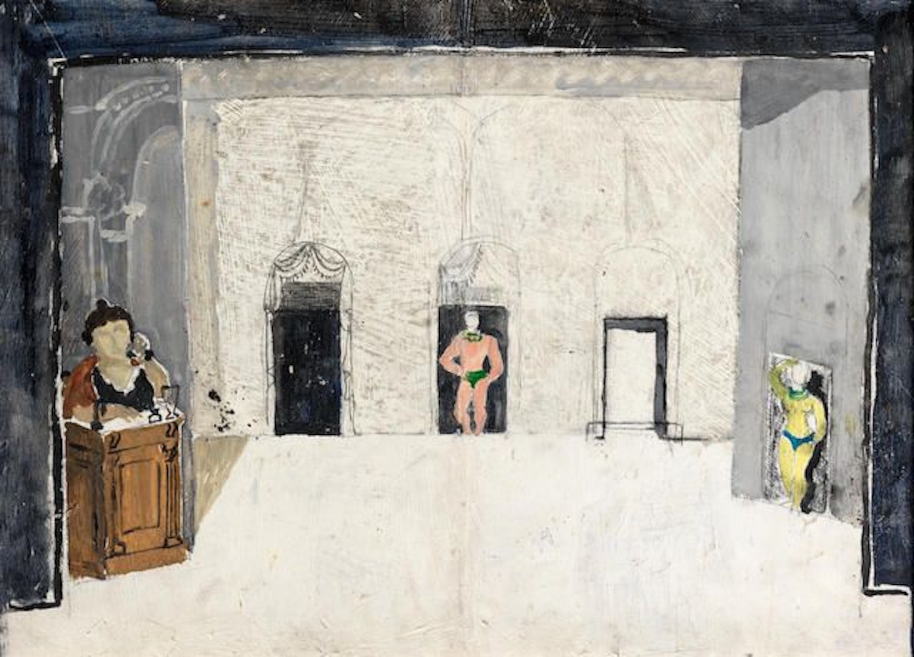 Costume and stage design, Luna Park by Christopher Wood