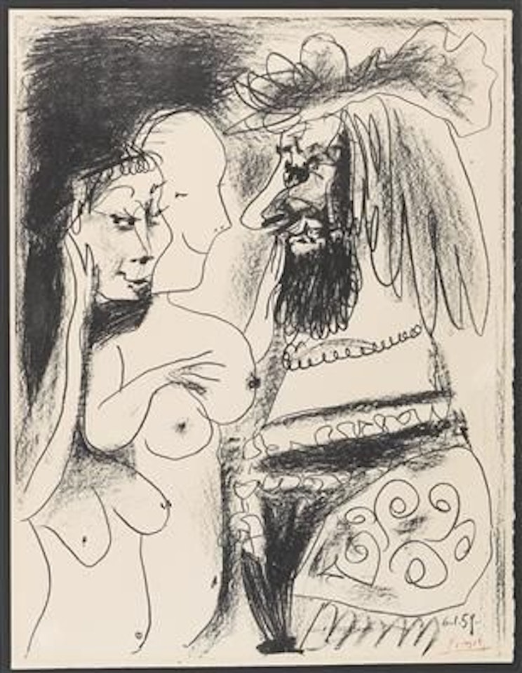 Le Vieux Roi by Pablo Picasso