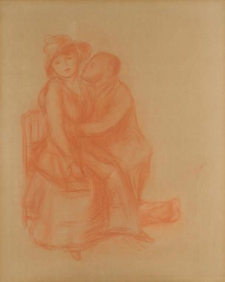 Les amoureux, Aline Charigot et Henri Laurent by Pierre-Auguste Renoir
