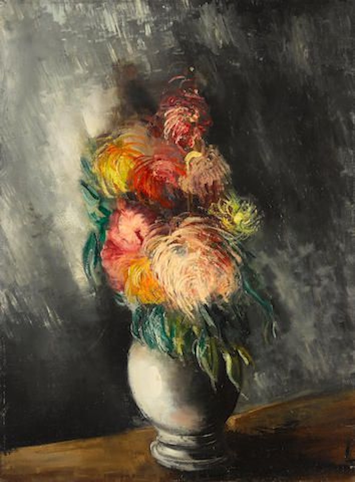 Bouquet de dahlias by Maurice de Vlaminck