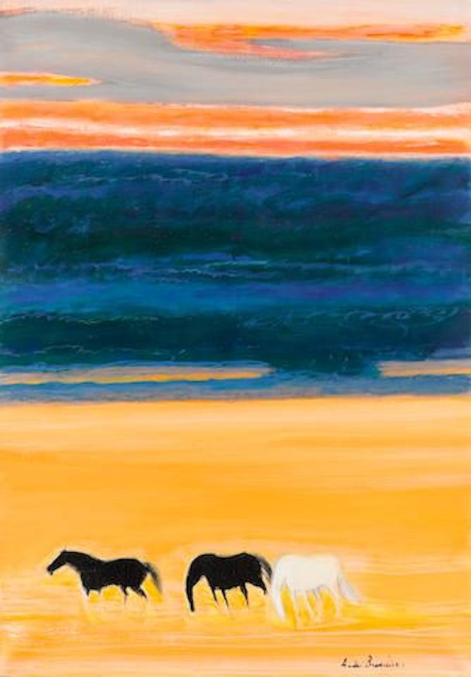 L'or du soir by André Brasilier