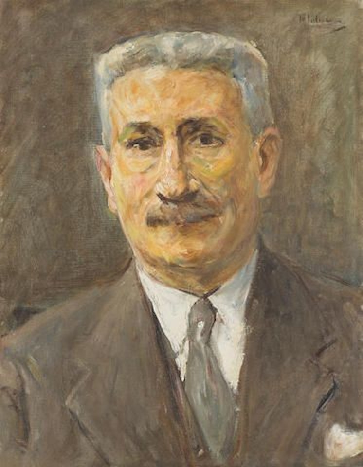 Bildnis des Kaufmanns Robert Neumann by Max Liebermann
