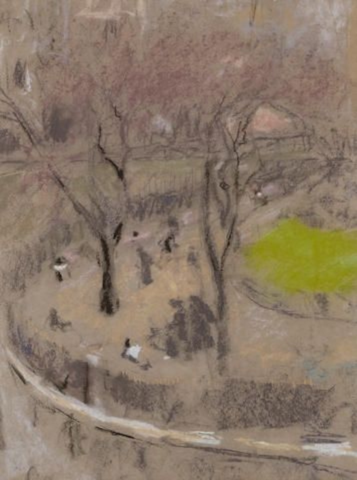 Vue de la place by Édouard Vuillard