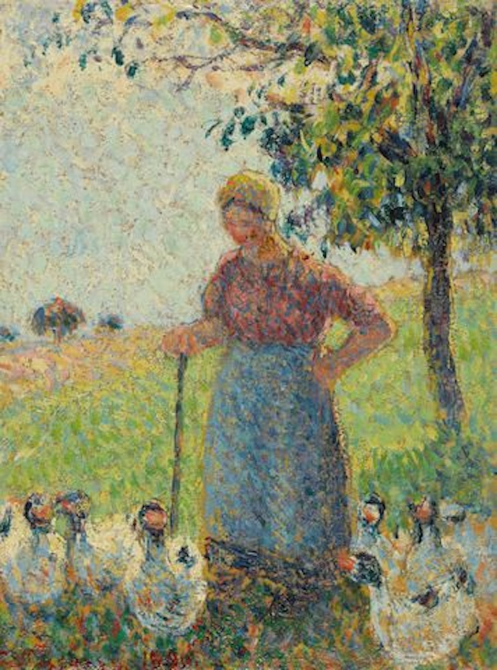 La Gardeuse d'oies by Camille Pissarro