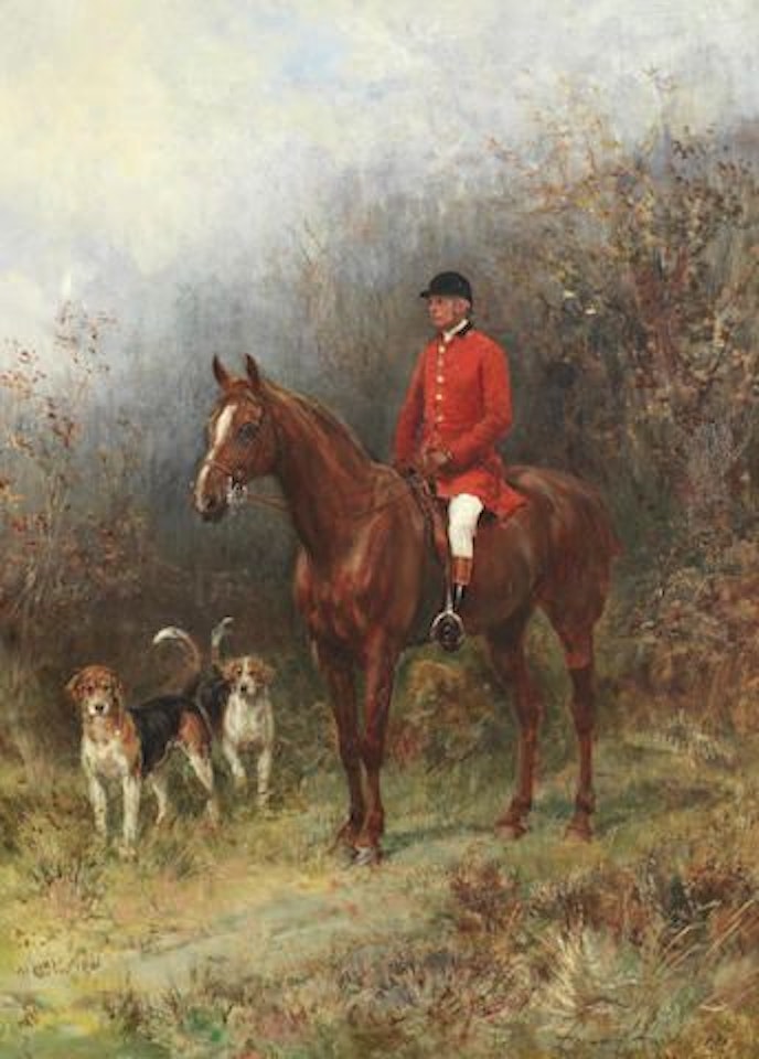 The huntsman by Heywood Hardy