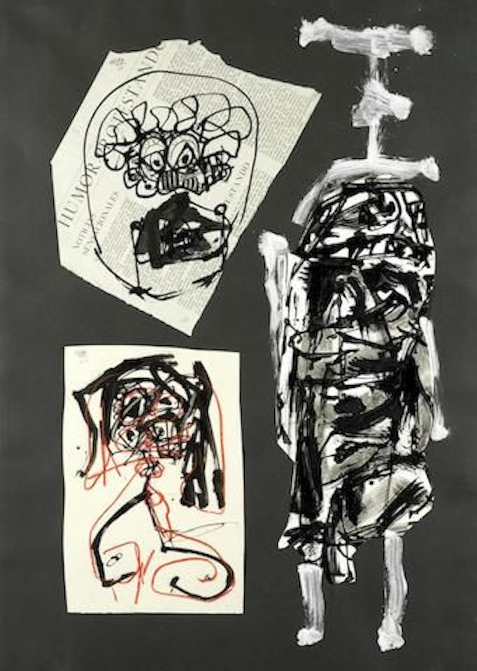 Tres damas by Antonio Saura