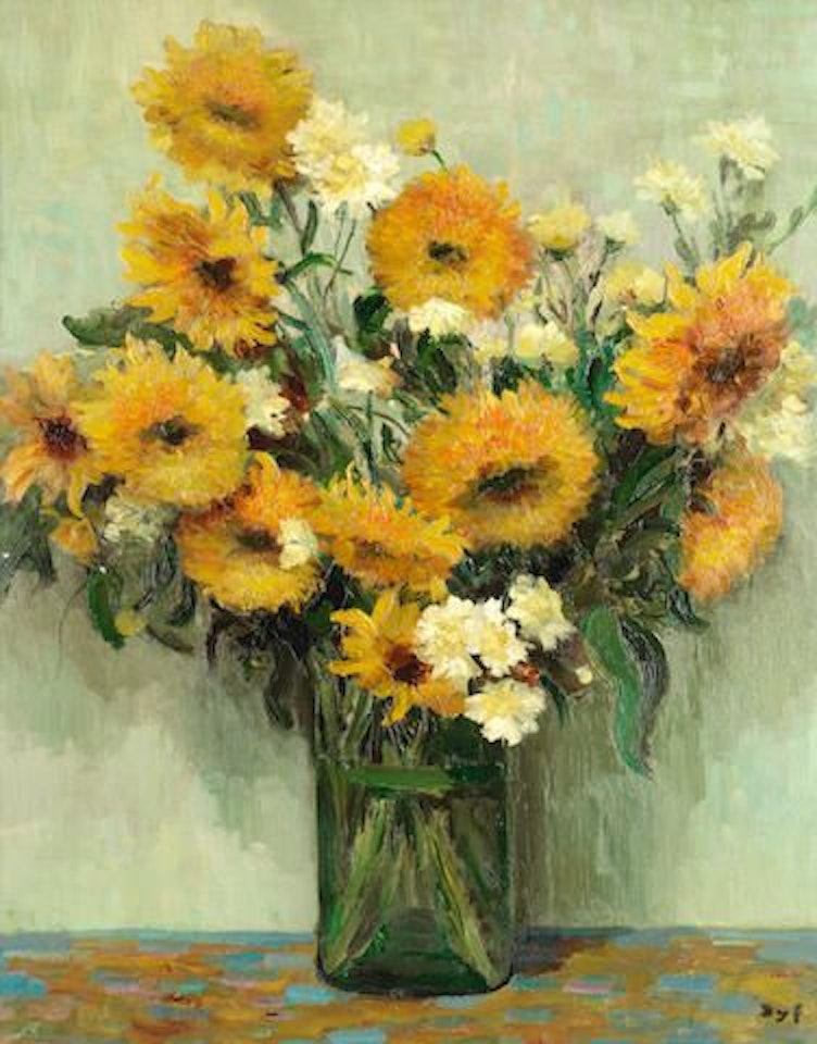 Tournesols et marguerites by Marcel Dyf