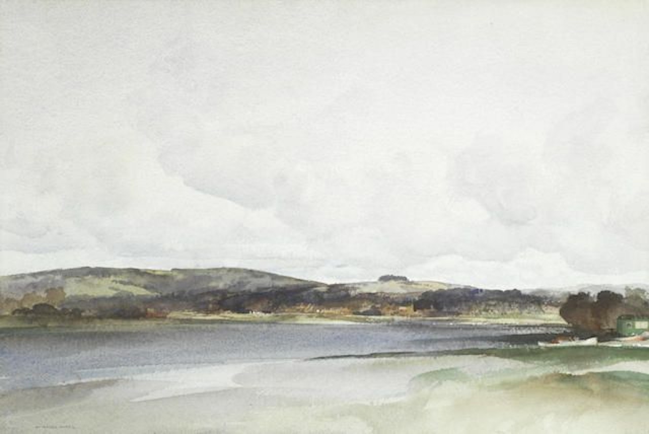 The peaceful estuary by William Russell Flint