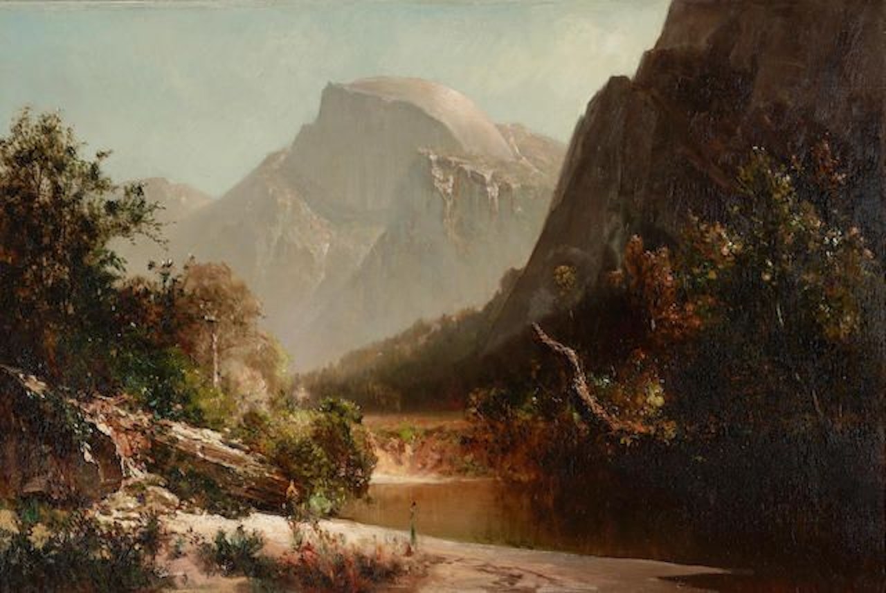 Half Dome, Yosemite by Thomas Hill