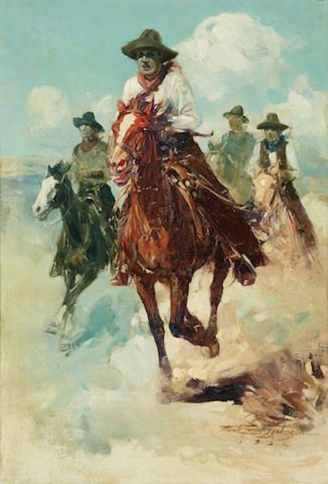 The Posse by Frank Tenney Johnson
