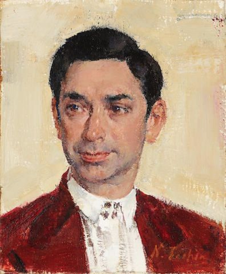 A portrait of Antonio de Triana by Nicolai Fechin
