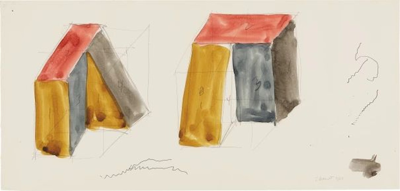 Forms Derived from a Cube by Sol LeWitt
