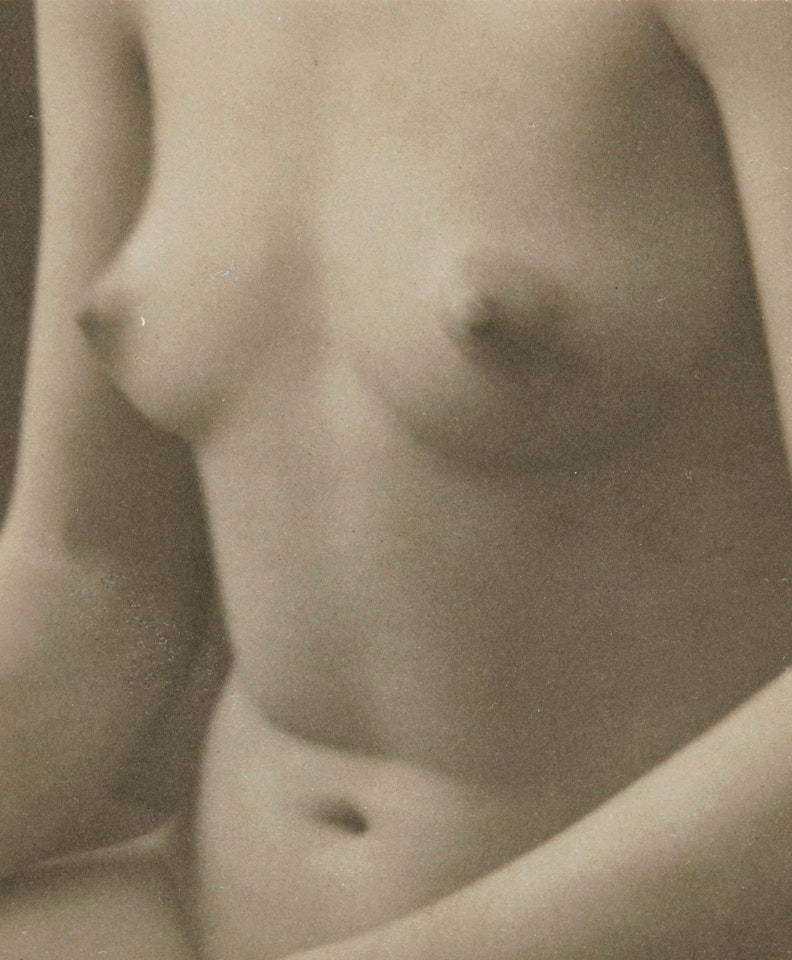 NUDE TORSO, SEMI-ABSTRACTION by Paul Outerbridge