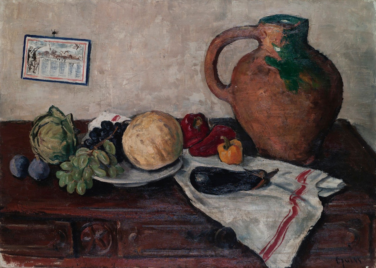 NATURE MORTE À LA CRUCHE by Takanori Oguiss