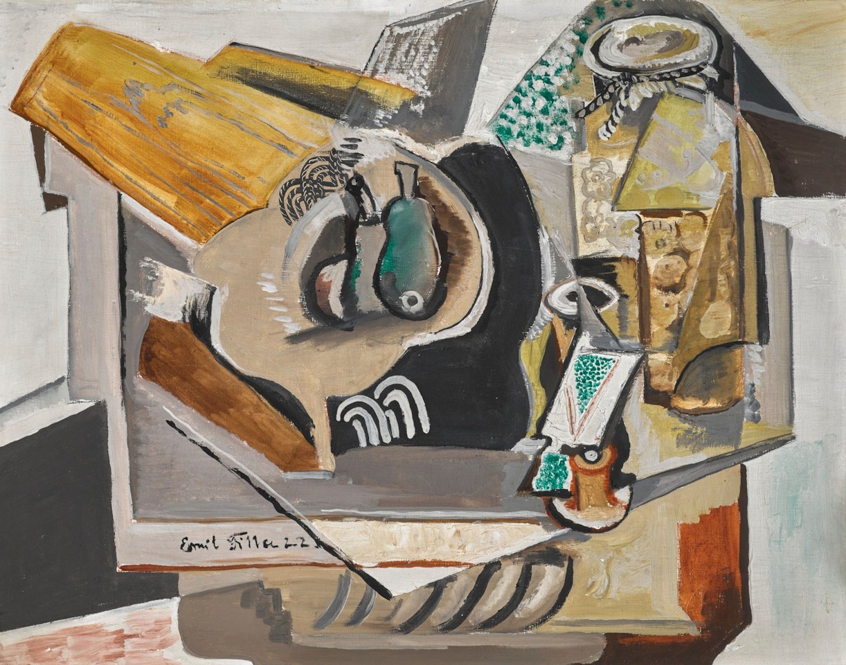 STILL LIFE WITH PEARS by Emil Filla