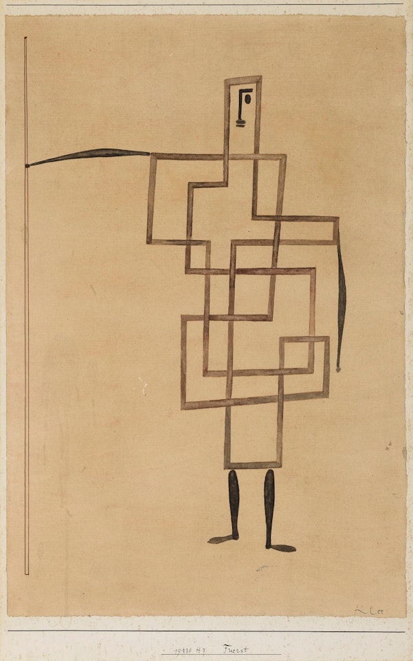 FÜRST (THE PRINCE) by Paul Klee