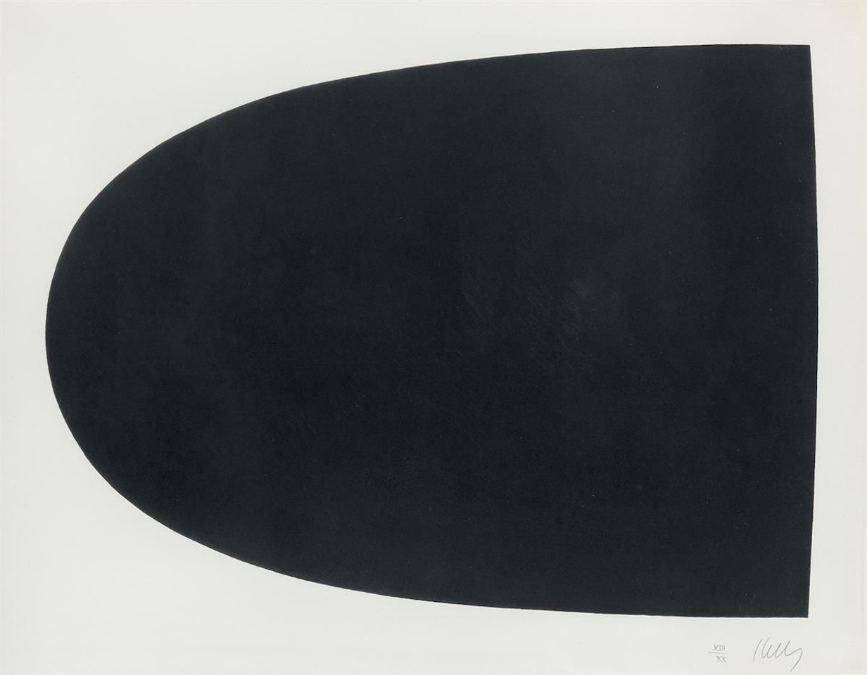 Black Form by Ellsworth Kelly