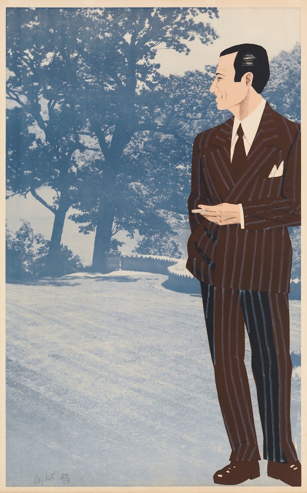 Alex At Cheat Lake by Alex Katz