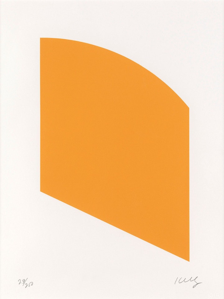 Orange by Ellsworth Kelly
