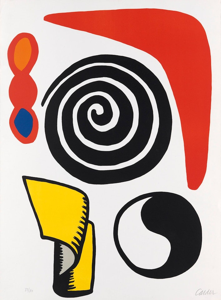 La Matraque Rouge by Alexander Calder