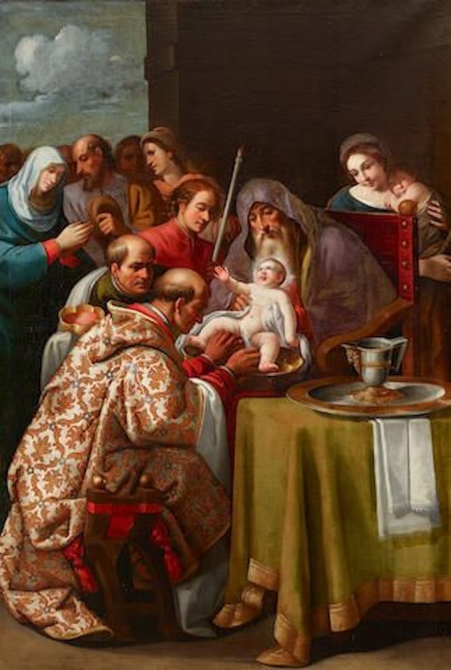 The circumcision of Christ by Florentine School