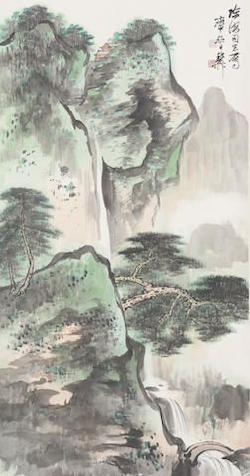 Green Landscape by Xie Zhiliu