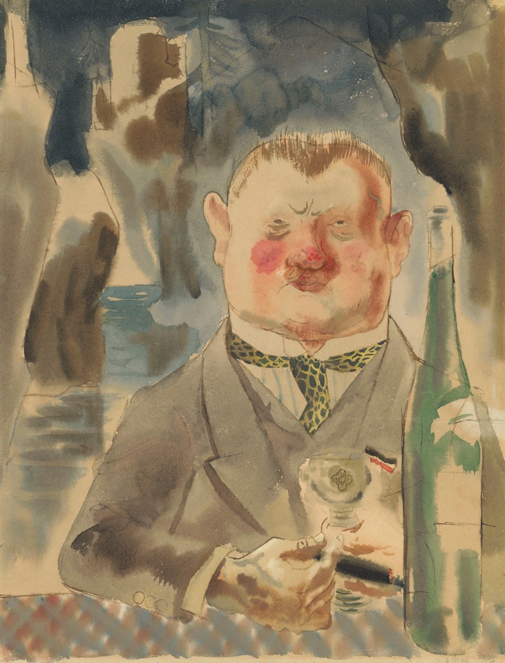 Der Spiessbürger by George Grosz